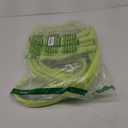 Flexzilla Garden Hose with SwivelGrip, 5/8 in. x 50 ft., Lightweight All-Weather Water Hose, Durable and Flexible, Leak-Free Connections (Chartreuse)
