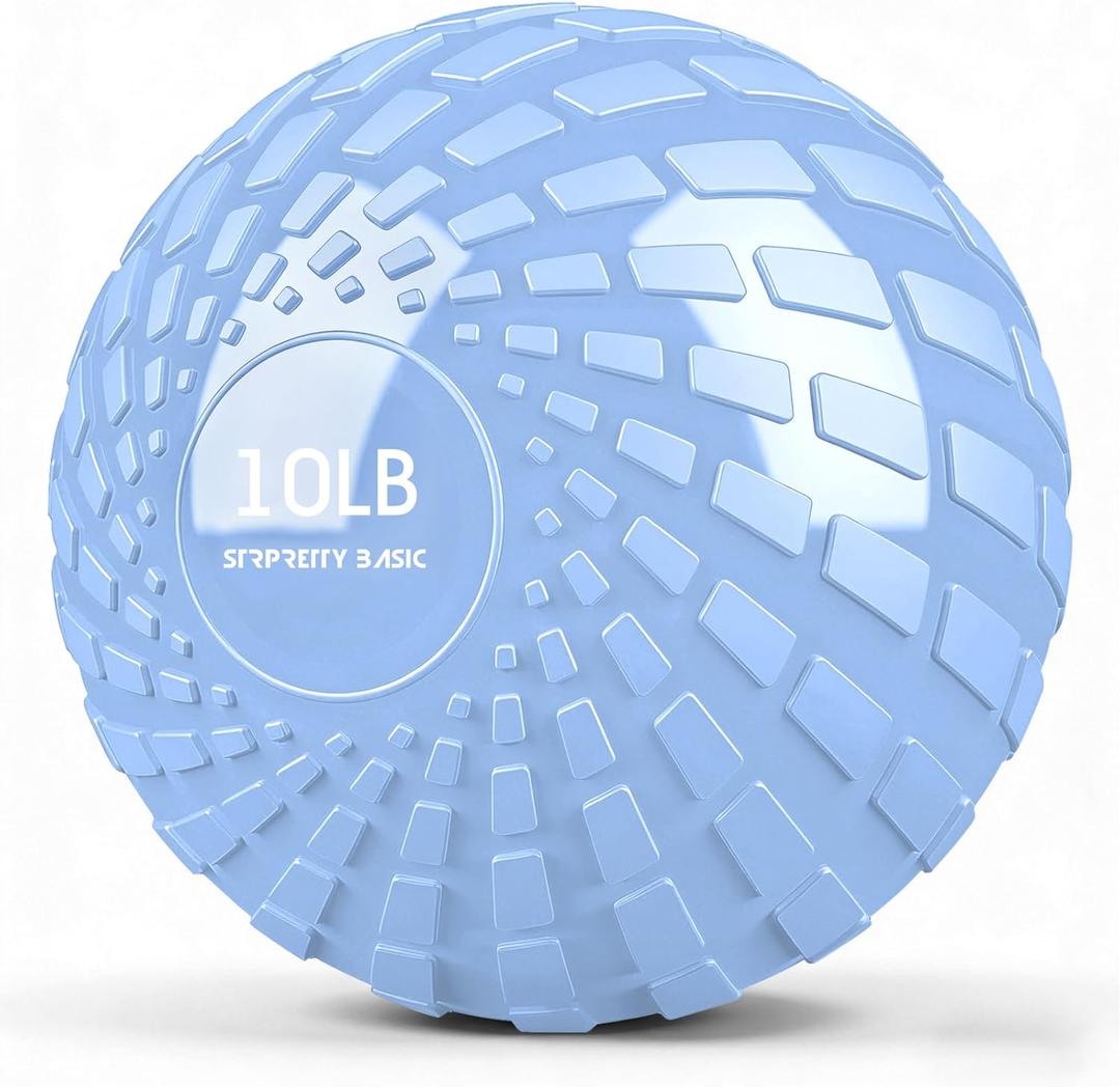 Medicine Ball 8, 10, 12 lbs Slam Ball Weighted Balls for Exercise Strength and Crossfit Workout