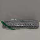 AWOKE Large Silicone Sink Protectors for Kitchen Sink, 30" x 16" Center Drain Hole, Sink Mat for Bottom of Farmhouse Kitchen Stainless Steel Sinks, Raised Feet/Heat Resistant/Non-slip (Gray)