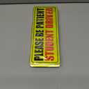 15 x Student Driver Magnet for Car - Upgraded Please Be Patient Student Driver Vehicle Bumper Magnetic Sticker, Stronger Magnetic New Student Driver Safety Warning Reflective Signs for Beginner, Set of 3