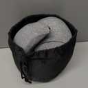 FIOGIKO Travel Neck Pillows for Airplanes  360° Ergonomic Memory Foam Travel Pillow  Relief Neck Pain with Breathable Support for Long Flights, Car, Train & Office Use  Adults & Kids (Gray)