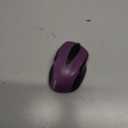 TECKNET Wireless Mouse, 2.4G Ergonomic Optical Mouse, Computer Mouse for Laptop, PC, Computer, Chromebook, Notebook, 6 Buttons, 24 Months Battery Life, 2600 DPI, 5 Adjustment Levels - Purple