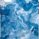 iPhone 16 Tie-dye Pattern Ocean Water Abstract marble blue Case