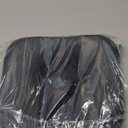 MLVOC Travel Pillow 100% Pure Memory Foam Neck Pillow, Comfortable & Breathable Cover, Machine Washable, Airplane Travel Kit with 3D Contoured Eye Masks, Earplugs, and Luxury Bag, Standard (Black)