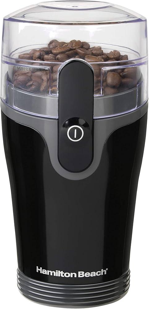 Hamilton Beach Fresh Black Coffee Grinder Mill