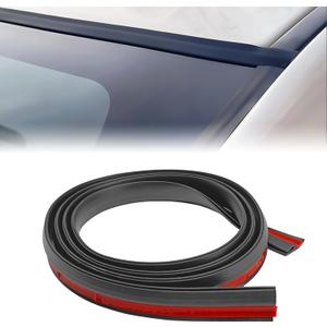Windshield Rubber Seal Strip - 1.7M/ 5.6Ft Rubber Weather Stripping Window Seal Strirp Moulding Trim, Sunroof Seal for Car/Truck/SUV Front Rear Windshield (1PC)