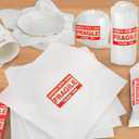 330 pcs Moving Packaging Supplies, 250 Cushioning Foam Pouches and Sheets, 4 Sizes13.7"x13.7", 11.8"x11.8", 11.8"x7.8", 7.8"x7.8") with 80 Fragile Stickers for Moving, Packaging, Storage