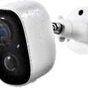 Security Camera Wireless Outdoor, 2-Way Talk Battery Powered Wi-Fi Cameras for Outside and Indoor 1080P Night Vision AI Motion Detection Spotlight Siren Alarm IP65 Weatherproof