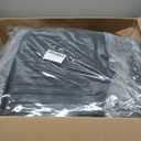 Floor Mats Custom for 2011-2014 Ford Explorer 7 Passenger Bench Seat All Weather Protection TPE Heavy Duty Non-Slip Automotive Floor Liners Fits Front& 2nd & 3rd Row Full Set Accessories, Black