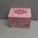 54 Pcs Kids Makeup Kit for Girls, Princess Real Washable Pretend Play Cosmetic Set Toys with Mirror, Birthday Gifts for 3 4 5 6 7 8 9 10 Years Old Girls Kids (Pink)