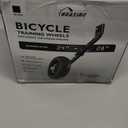 Adjustable Bicycle Training Wheels for Adults, Fit 24" to 28" Bikes, Steel Construction, Black, 2 Pair - Safe and Stable Learning Training Wheels