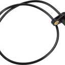 Motoforti 56044146AB ABS Sensor for Jeep Grand Cherokee 05-10 Black Plastic | Wheel Speed Sensor, for Jeep Grand Cherokee 2005-2010, Left Right Rear