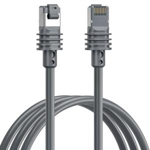 Starlink Gen 3 Cable 6FT/2M - Replacement Ethernet Cable for Rectangular Satellite V3 - Waterproof Standard Actuated - Gray