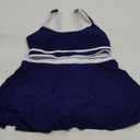 Women's Tankini Sets Tummy Control Swimsuits Color Block Swimdress 2025 Two Piece Bathing Suits,L
