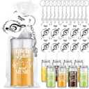 20 Set Music Lover Gifts 20 Plastic Straw Cups 20 Cards 20 Note Keychains 100 Silver Wire Ties and 20 Transparent Opp Bags Inspirational Musician Gifts for Music Teacher Student