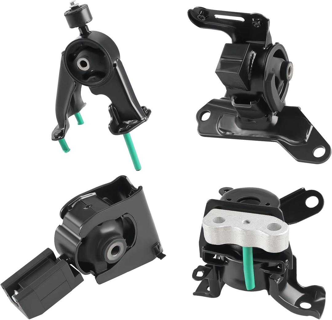 JDMON 4Pcs Engine Motor & Transmission Mount Kit Replacement for Toyota Corolla 1.8L Auto Trans 2014 2015 2016 2017 2018 2019 Compatible with A42024, A42026, A42027, A42019, A42020