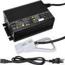 24V 15A Battery Charger for 24V Floor Scrubber Sweepers with Anderson SB50 Style Connector Compatible with Tennant T3 T5 T7 T300, Nobles SS3 SS5, Clarke Focus II