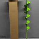 TCBWFY 3x24 Inch Auger Drill Bit for Planting,Easy Planter Garden Auger for Bulbs, Bedding Plants & Post Holes - Compatible with 3/8" Hex Drive