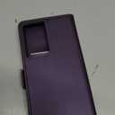 Wallet Flip Case for Samsung Galaxy S21 Ultra 5G - [RFID Blocking] Luxury PU Leather Card Holder Magnetic Phone Cover with Kickstand,Shockproof Protective Case,Purple