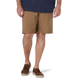 Lee Mens Big & Tall Extreme Motion Flat Front Short (36, Original Khaki)