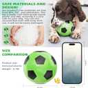 Dog Treat Ball - 4.61Inch Interactive Treat Dispenser for Large & Small Dogs, Giggling Sound, Keeps Dogs Busy