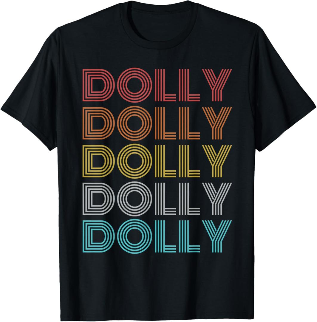 Retro Vintage Dolly T-Shirt, L
