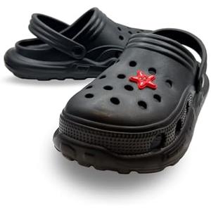 POPO PEA Girls Durable Roomy Sandals Little Big Kids Luminous Slip on Clogs Boys Children Pool Water Garden Swim Beach Slipper (Runs 1 Size Large) POPO PEA Girls Durable Roomy Sandals Little Big Kids Luminous Slip on Clogs Boys Children Pool Water Garden Swim Beach Slipper (Runs 1 Size Large)