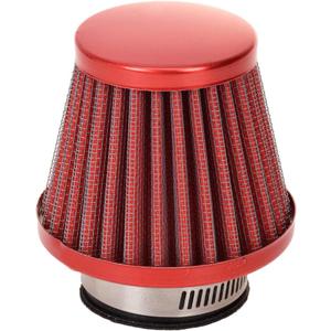 HIAORS 38mm Air Filter Cleaner for Predator 196cc 200cc 212cc 6.5hp GX160 GX200 Coleman CT200U CT200U-EX BT200X KT196 Baja Warrior Heat MB200 MB165 Massimo TrailMaster Mini Bike Go Kart Cart Parts Red