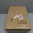 Makeup Organizer Skincare Organizers - Cosmetic Display Cases with Transparent Cover, SkinCare Organizers for Bathroom Countertop, Bedroom Vanity Desk, Lipstick Organizer, White Upgarde