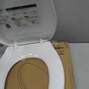 Hibbent Premium Elongated Toilet Seat with Cover (Oval) Quiet Close