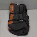 Voylic Canvas Duffle Bag For Travel, 50L Expandable Carry on Overnight Travel Duffel Bags with Laptop Compartments Weekend Gym Bag for Men(Black)