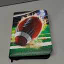 900 Pockets Football Cards Binder,Trading Cards Holder Card Collectors Album,Trading Card Binder 9 Pocket with 50 Removable Sleeves for Football Card and Sports Card