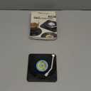 Funny Retro Record Coasters for Drinks with Vinyl Player Holder for Music Lovers,Set of 6 Conversation Piece Sayings Drink Coaster,Housewarming Hostess Wedding Registry Gift Ideas