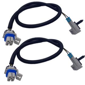 Amrxuts 2Pcs 4 Wires Grey Oxygen O2 Sensor Header Extension Harness 24 inches for 2008-2009 G8 GT V8, 2004 LS1/ LS6 Corvette, 2004-2006 LS1/ LS2 GTO, 2004-2005 LS6 CTS-V, 2005-2012 Corvette SG614
