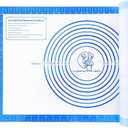 Extra Large Pastry Mat with Measurement, Reusable Non Stick Silicone Baking Mat Dough Sheet for Rolling Out Counter Mat, Oven Liner, Pie Crust Mat Non-Slip Fondant Mat Extra Large 32" x 24"