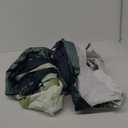 Smiry Picnic Table Cover with Bench Covers, Waterproof Elastic Fitted Tablecloth for 6 Foot Tables, Washable Polyester Tablecloths for Camping, Indoor & Outdoor (Green Blue, 30x72 Inch 3-pc Set)