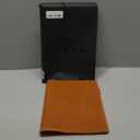 ROVA Full Grain Leather Notebook Journal Cover - Hand Crafted in the USA - Fits Moleskine XL (9.75" x 7.5") - Lay Flat Design with Pen Loop - Whiskey
