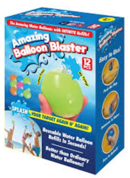 Amazing Balloon Blaste Reusable Water Balloons 12Pcs