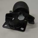 2pcs Low Center of Gravity Casters Nylon Multi-Function Wheels for Mechanical Equipment Office Chairs Furniture and More Quiet Easy to Install