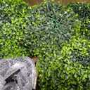 Artificial Boxwood Topiary Tree 4FT Triple Ball Faux Topiary Trees, Waterproof Fake Boxwood Plants Outdoor Indoor, All-Weather Potted for Porch Patio Garden Entryway Home Decor Set of 2