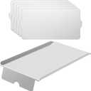 Drip Pan Heat Baffle & 5 Pcs Liners Kit for Traeger Silverton 620/810 Grill