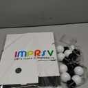 Imprsv Marquee Numbers Black 3FT: Black Party Decor - Light Up Number 6 Large 3 Feet Tall - Birthday Decorations for Him Her 6th 16th 60th