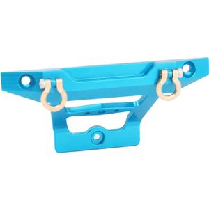 CNC Metal Rear Bumper for MJX Hyper GO 14210 14209 modified Upgrade Parts (Blue)