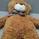 MaoGoLan Giant Brown Teddy Bear 4 Feet,Adorable and Cuddly Big Bear Stuffed Animal 47", Classic Teddy Bear Plush Gift Decoration for Baby Shower,Party,Birthday,Valentines Day