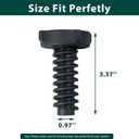 DC61-01722B Leveling Leg Replacement Parts for Samsung Washer Adjuatable Legs Rubber Pad Pedestal Feet Bottom Foot WA50R5400AV/US WA50R5200AW/US Washing Machine Leveler Rubber Foot Pads 4 Pcs