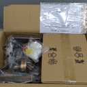 Wall Sconces Sets of 2, Oil Rubbed Bronze Hardwired Wall Sconce Indoor, Retro Rustic Wall Lamps with Amber Glass,Vintage Bedside Sconces Wall Lighting for Living Room Bathroom