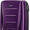 Samsonite Winfield 2 Hardside Expandable Luggage with Spinner Wheels, Purple, Carry-On 20-Inch