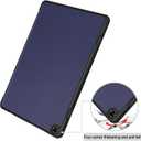 Case for TECLAST T50 11.0 inch Tablet, Folding Folio Ultra-Thin PU Leather Stand Case Cover for TECLAST T50 11.0 inch (Navy Blue)
