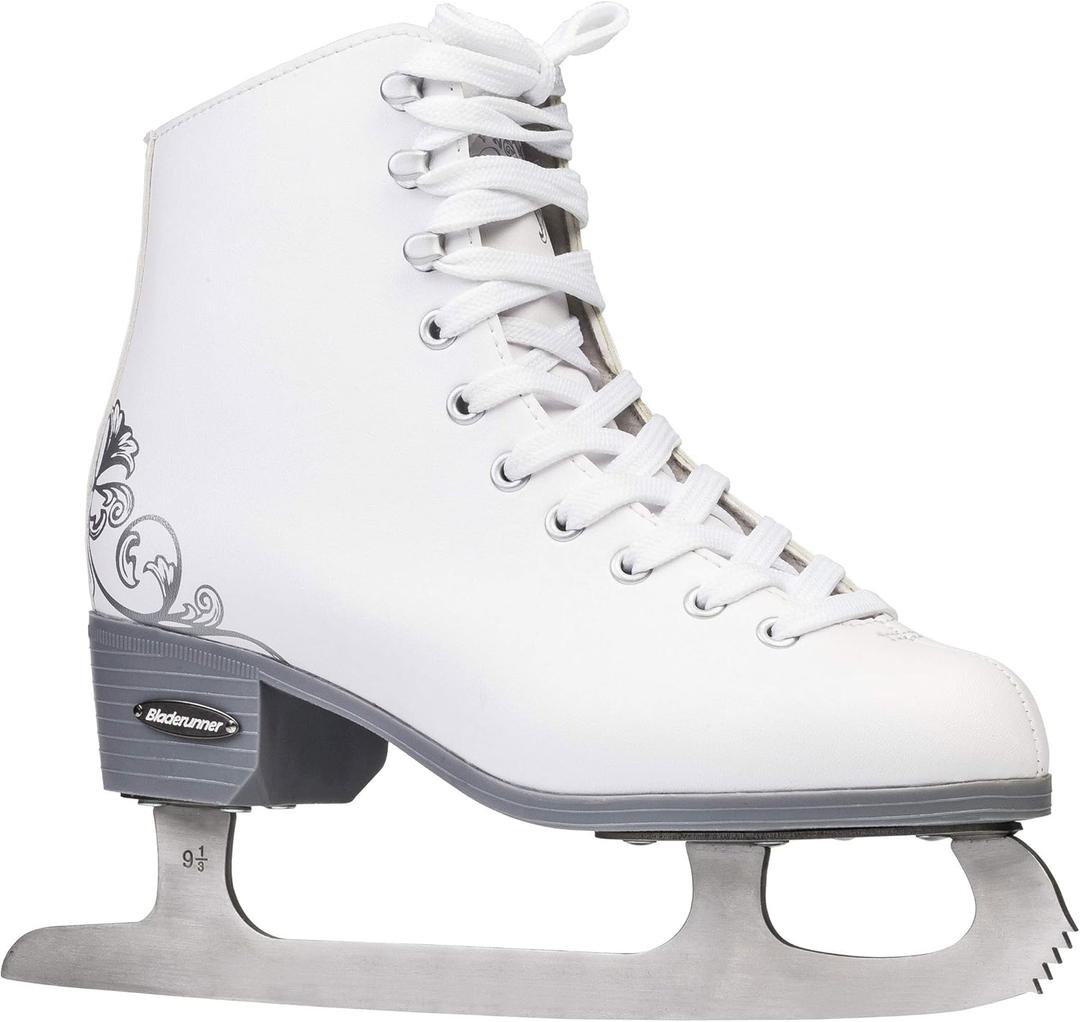 Bladerunner Ice by Rollerblade Allure Women's Adult Figure Skates, White, Ice Skates, US Size 6