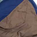 AMROSE Heavenly Soft Microfiber Bassinet Sheets, Fit for Halo Bassinest Swivel Sleeper, 2 Pack Hourglass Bassinet Mattress Sheet Set for Boys, Navy Blue & Brown